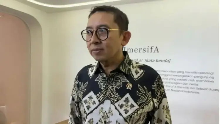 Menteri Kebudayaan Fadli Zon. ANTARA/Sinta Ambar