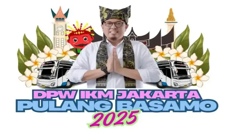 Besok, Rombongan Pulang Basamo DPW IKM Jakarta Siap Berangkat 1 DPW IKM Jakarta gelar Pulang Basamo 2025. (dok. istimewa)