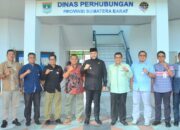 Berkunjung ke Dishub Sumbar, Wako Fadly Amran Ingin Dukungan untuk Transportasi di Padang