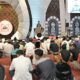 Gubernur Mahyeldi beri sambutan saat tarawih di Masjid Syekh Ahmad Khatib Al Minangkabawi. (dok. adpsb)