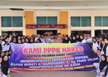 295 Tenaga Kesehatan PPPK di Pasaman Barat Terima SK Perpanjangan Masa Kerja Lima Tahun