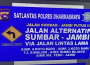 Jalinsum Sumbar-Jambi Putus Total, Ini Jalan Alternatif yang Bisa Dilalui Pengendara
