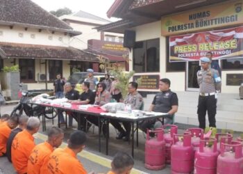 Polresta Bukittinggi Ungkap 11 Kasus Kriminal di Januari dan Februari, Termasuk Pelecehan Seksual-Curanmor