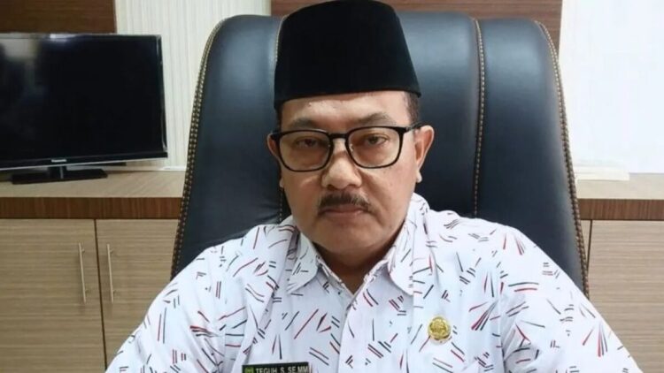 Pelaksana tugas (Plt) Sekretaris Daerah Pasaman Teguh Suprianto di Lubuk Sikaping, Kamis (13/3/2025).ANTARA/Heri Sumarno