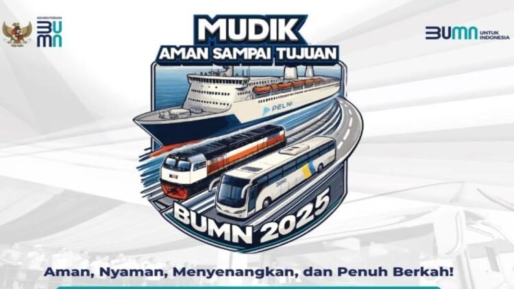 Grafis Mudik Gratis bersama BUMN 2025 (ANTARA/HO-BUMN)