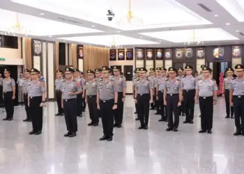 Korps Raport 38 Perwira Tinggi di Mabes Polri. (dok. Divhumas)