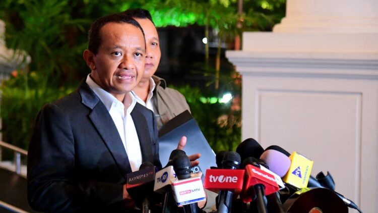 Menteri Energi dan Sumber Daya Mineral (ESDM) Bahlil Lahadalia. (dok. Biro Pers Sekretariat Presiden)