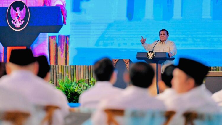 Presiden Prabowo pimpin ratas terkait pendidikan. (dok. Biro Pers Sekretariat Presiden)