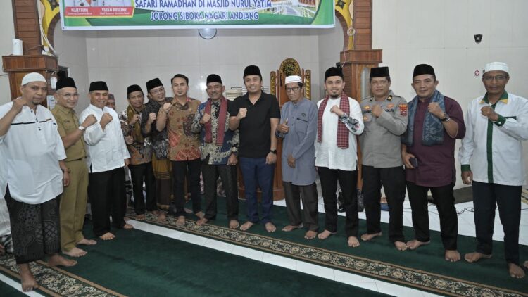 Safari Ramadhan Wagub Vasko di Jorong Siboka, Kabupaten Limapuluh Kota. (dok. adpsb)
