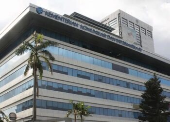 Gedung Kemkomdigi. (dok. istimewa)