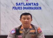 Polres Dharmasraya Imbau Pengendara Hindari Jalur Alternatif Teluk Kayu Putih Pasca Amblasnya Jembatan