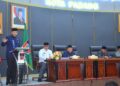 Wako Fadly Amran Sertijab dengan Andree Algamar, Siap Memimpin Padang Lima Tahun Kedepan 4 Sertijab Wako Padang dan Pj Wako di rapat paripurna DPRD Padang. (dok. Prokopim)