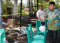 Wawako Maigus Nasir cek kebakaran yang terjadi di Gery Permai Lubuk Buaya. (dok. Prokopim)