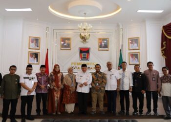 Wawako Padang terima perwakilan Ruangguru HQ Pusat. (dok. Prokopim)