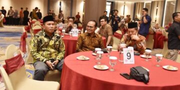 Wawako Pariaman hadiri lepas sambut Danrem 032 Wirabraja yang baru. (dok. MC Pariaman)