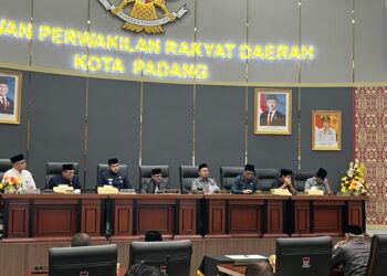 Sertijab Walikota Padang, Ketua DPRD Berharap Sinergitas Legislatif dan Eksekutif Terus Terjaga