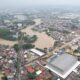 Foto udara banjir Bekasi. (dok. detikcom)