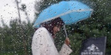 ilustrasi hujan ringan. (dok. istimewa)