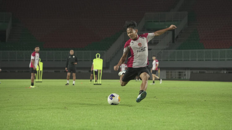 Latihan para pemain Timnas U-17 untuk menghadapi Piala Asia U-17. (dok. PSSI)