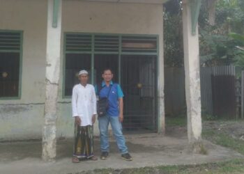 Kondisi salah satu madrasah yang mendapat bantuan dari PTPN IV Regional 4. (dok. istimewa)