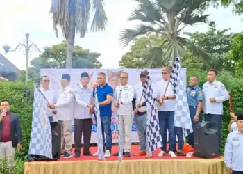 Pelepasan peserta program pulang basamo IKM Jakarta. (dok. istimewa)