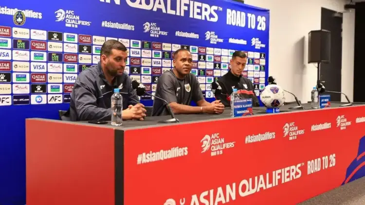 Prematch press conference AFC Asian Qualifiers 2026. (dok. PSSI)