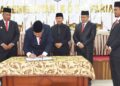 Sertijab Wali Kota Pariaman. (dok. adpsb)