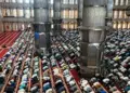 Suasana Salat Idul Fitri di Masjid Istiqlal. (dok. istimewa)