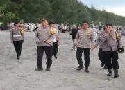 Polres Pasaman Barat Siagakan Pos Pengamanan di Pantai Pohon Seribu