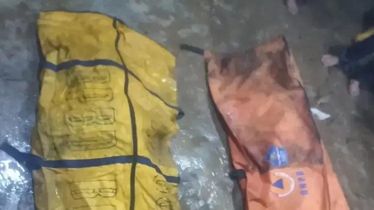 Banjir Bandang Terjang Bandarlampung, Tiga Orang Tewas 1 Korban meninggal dunia saat banjir di Panjang Bandarlampung yang berhasil dievakuasi oleh Tim BPBD Bandarlampung, Senin (21/4/2025). ANTARA/HO-BPBD Lampung