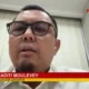 Braditi Moulevey saat live di Padang TV. (dok. tangkapan layar)