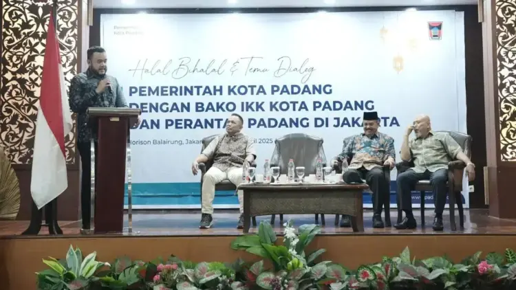 Halalbihalal Bako IKK Padang dengan Pemko Padang