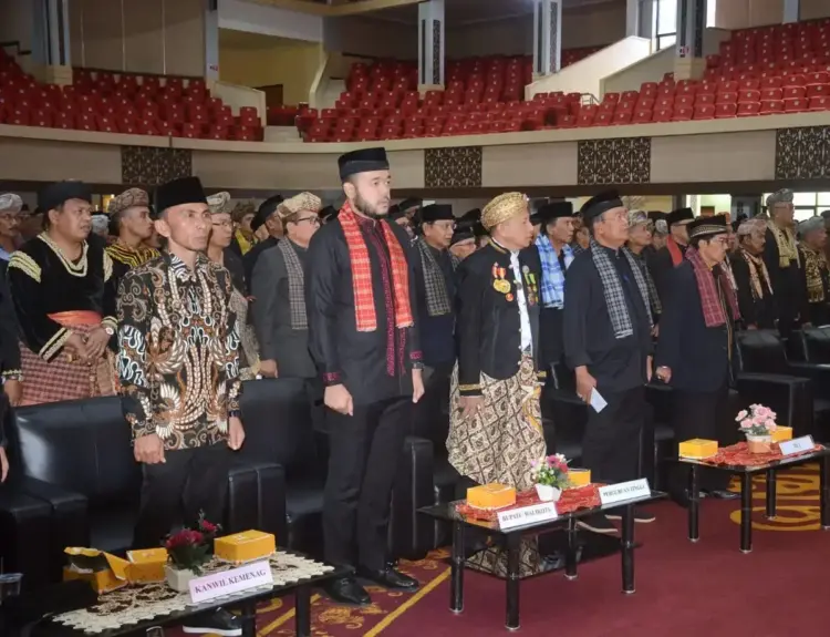 Wako Padang Fadly Amran menghadiri Silaturahmi Niniak Mamak se-Sumatera Barat. (Foto: Dok.Ist)