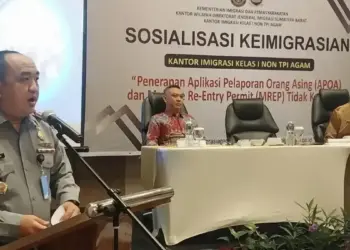Kantor Imigrasi Agam Sosialisasikan Aplikasi Pelaporan Orang Asing untuk Penginapan