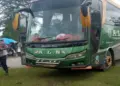 Penumpang Bus ALS Meninggal Dunia di Pos Pengamanan Lebaran Dharmasraya, Diduga Serangan Jantung