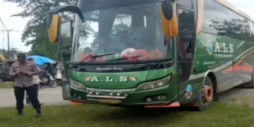 Penumpang Bus ALS Meninggal Dunia di Pos Pengamanan Lebaran Dharmasraya, Diduga Serangan Jantung