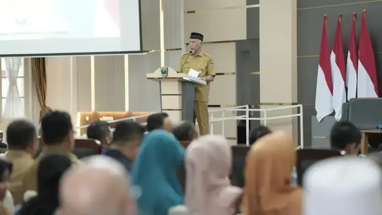 Musrenbang RKPD Sumbar 2026, Gubernur Mahyeldi Minta Seluruh Stakeholder Samakan Persepsi 1 Musrenbang RKPD Sumbar 2026. (dok. adpsb)