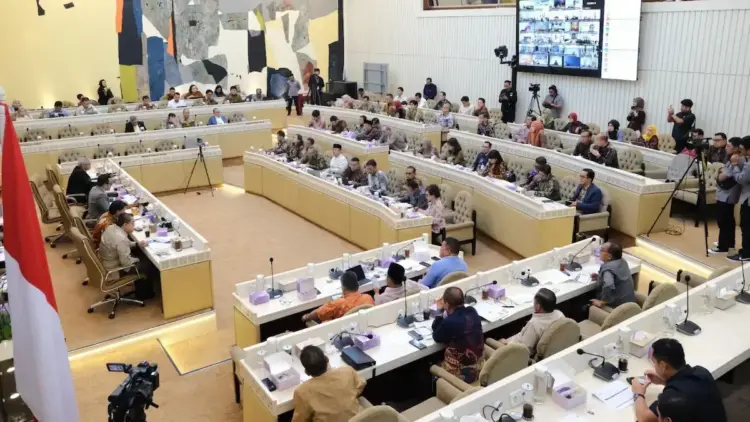 RDP Kementerian ATR BPN di DPR RI. (dok. ATR/BPN)