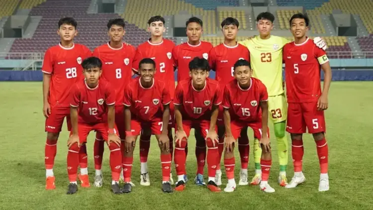 Sukses Digelar Setelah 3 Dekade Vakum, PTPN IV PalmCo Dukung PSSI Hadirkan Kembali Piala Kemerdekaan 1 Skuat Timnas U-17 saat kualifikasi Piala Asia. (dok. istimewa)