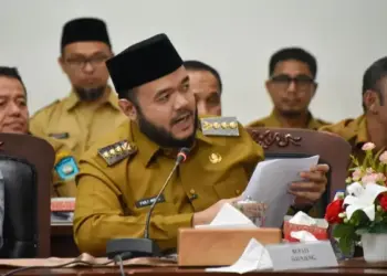 Hadir di Rakor Layanan Pertanahan, Wako Fadly Amran Sampaikan Perkembangan Program Redistribusi Tanah 10 Wako Fadly Amran hadir di Rakor Penguatan Sistem Pertanahan yang digelar Kementerian ATR BPN. (dok. istimewa)