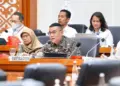 Kementerian ATR/BPN Dukung Revisi UU Statistik demi Peningkatan Data untuk Perencanaan Agraria dan Tata Ruang 3 Wamen Ossy saat hearing di DPR RI. (dok. ATR/BPN)
