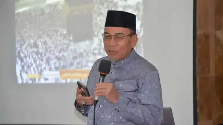 Wawako Maigus Nasir hadir di manasik haji JCH Nanggalo. (dok. Prokopim)