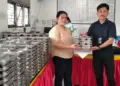 1.645 Siswa di Nias Terima Makanan Bergizi Gratis, Sinergi BGN, Yayasan IMB, dan TNI
