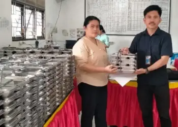 1.645 Siswa di Nias Terima Makanan Bergizi Gratis, Sinergi BGN, Yayasan IMB, dan TNI