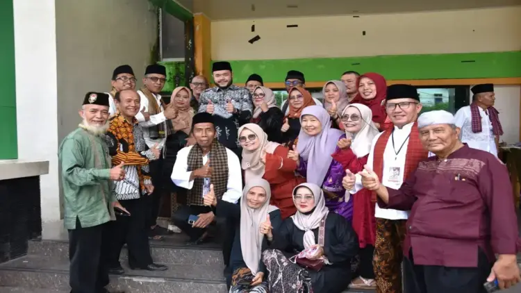 Wako Padang Fadly Amran menghadiri acara acara halalbihalal Kerukunan Keluarga Luak Agam. (Foto: Dok. Ist)