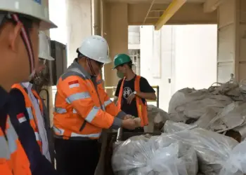 Kerjasama pengolahan limbah uang jadi energi hijau. (dok. Humas)