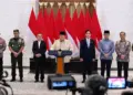 Keterangan pers Presiden Prabowo terkait konflik Gaza dan Timur Tengah jelang lawatannya ke Timur Tengah. (Foto: Muchlis Jr - Biro Pers Sekretariat Presiden)