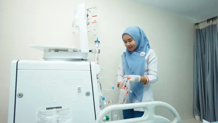 Layanan hemodialisa Semen Padang Hospital. (dok. istimewa)