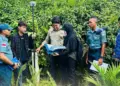 Pengukuran tanah di daerah terluar Indonesia. (dok. ATR/BPN)
