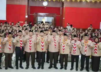Pengurus majelis Kwarda 0316 Pariaman dilantik. (dok. istimewa)